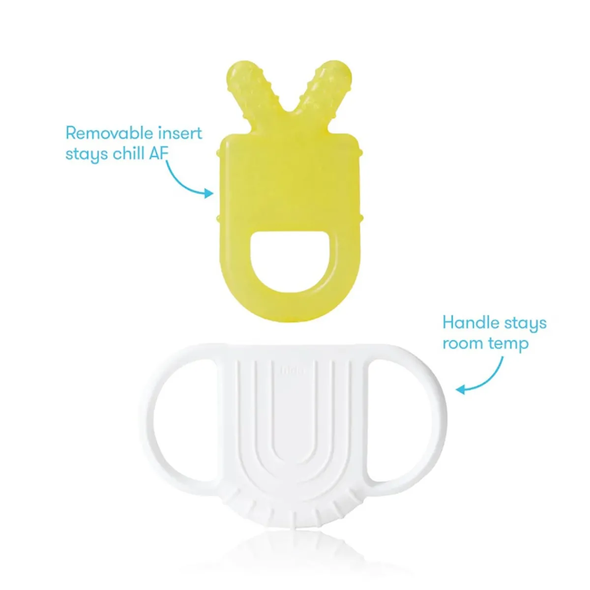 Teethers|Pacifiers + Clips-Fridababy Not-Too-Cold-To-Hold Teether