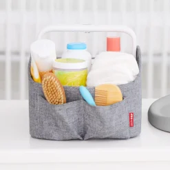 Storage-Skip Hop Nursery Style Light-Up Diaper Caddy