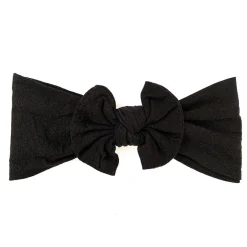 Hair Accessories-Baby Wisp Nylon Bow Headband