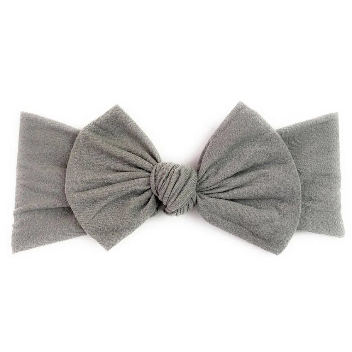 Hair Accessories-Baby Wisp Nylon Bow Headband
