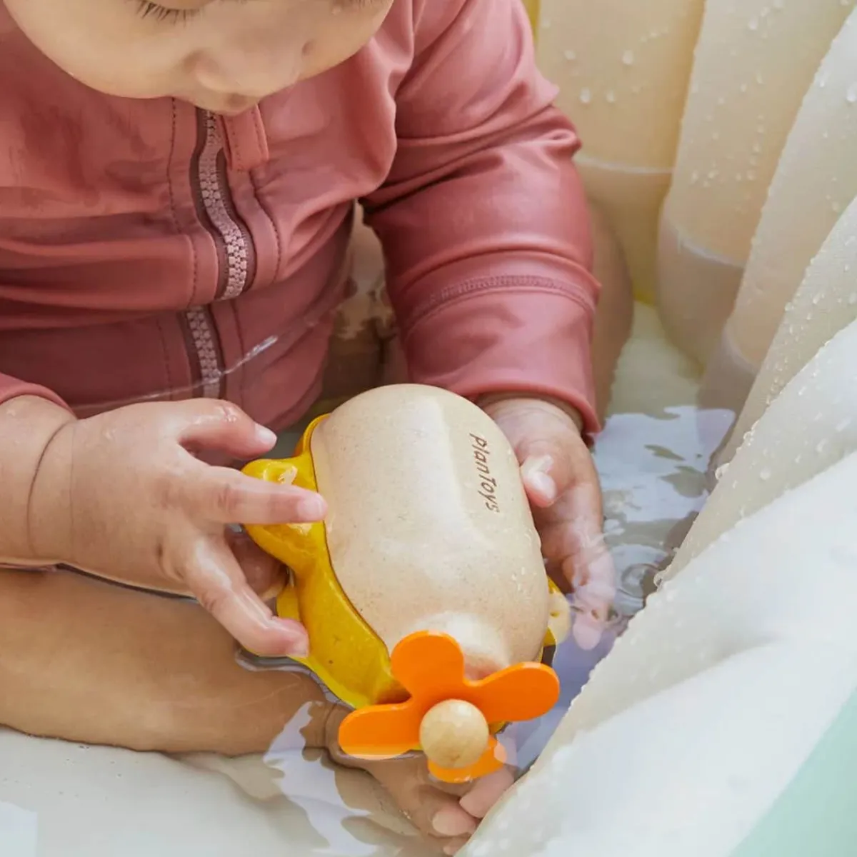 Bath Toys-Plantoys Ocean Submarine