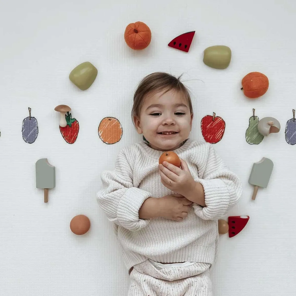 Rugs|Play Mats-LITTLE Bot x World of Eric Carle Ofie Playmat (Special Edition)