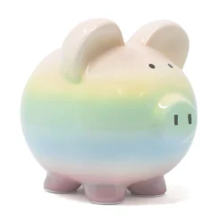 Decorative Objects-Child To Cherish Ombre Pig Bank