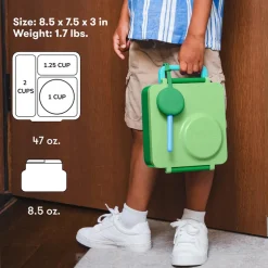 Kids Lunch Bags & Boxes|Kids Bento Boxes-OmieLife OmieBox V2