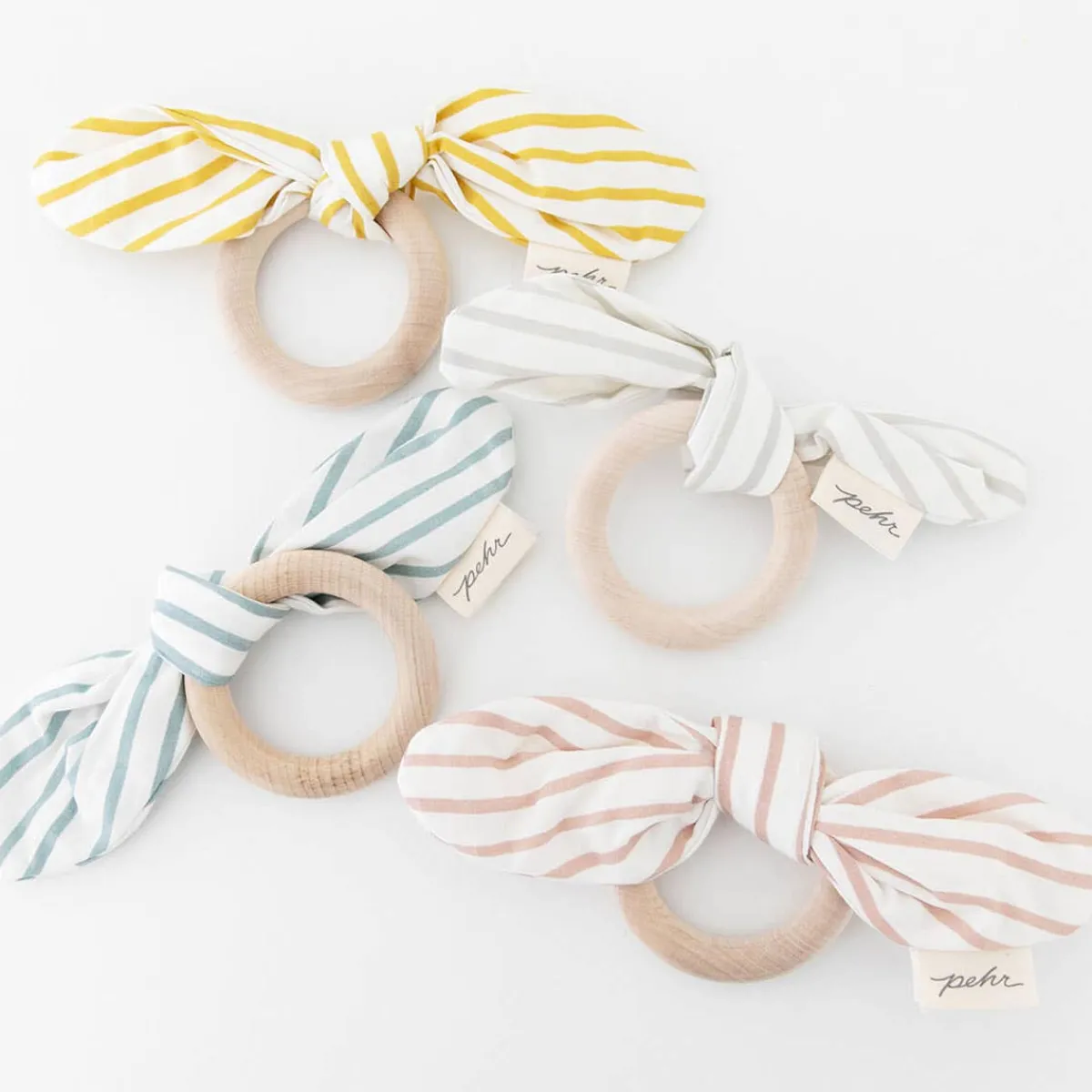 Wooden Rattles + Teethers-Pehr On the Go Teether