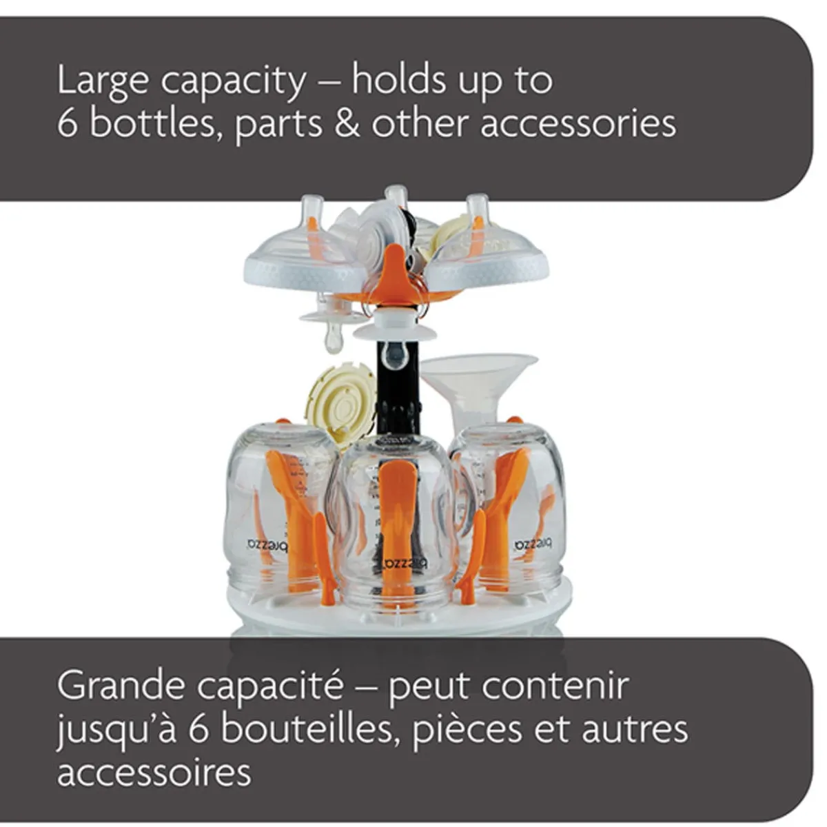 Bottle Sterilizers-Baby Brezza One Step Sterilizer Dryer