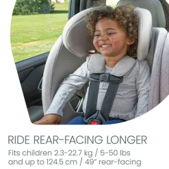 Car Seat Bases|All-In-One Car Seats-Britax One4Life Slim Click Tight All-in-One Car Seat