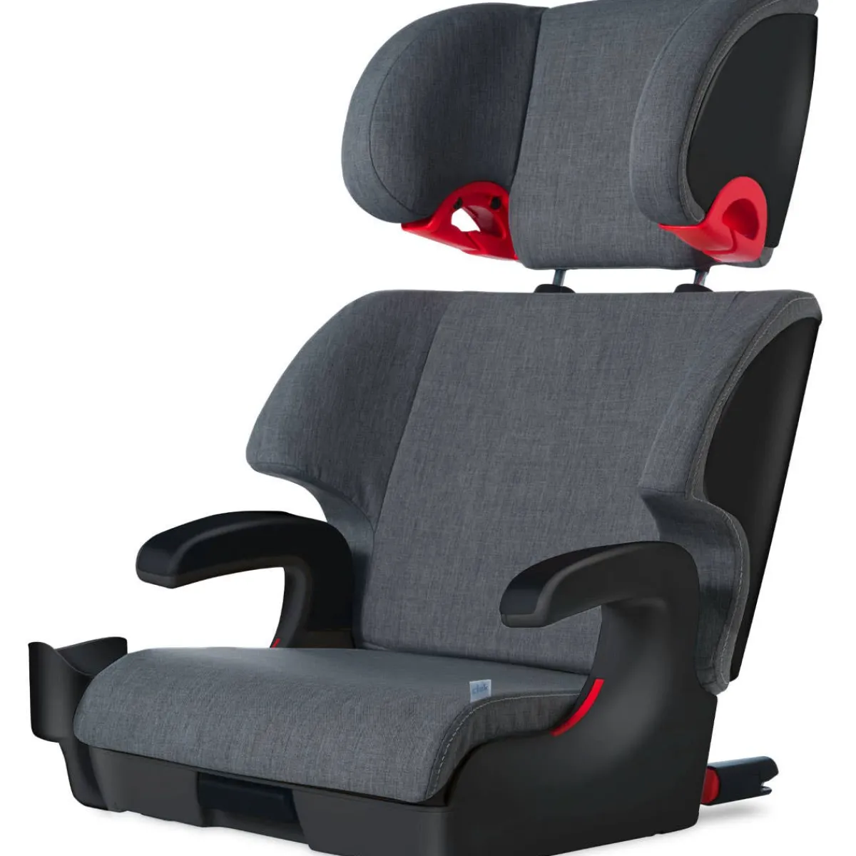 Car Seat Bases|High-Back Booster Seats-Clek Oobr Booster Seat - Slate