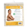 Crib Mattress Protection-Simmons OOPS Organic Plus Crib Mattress Protector