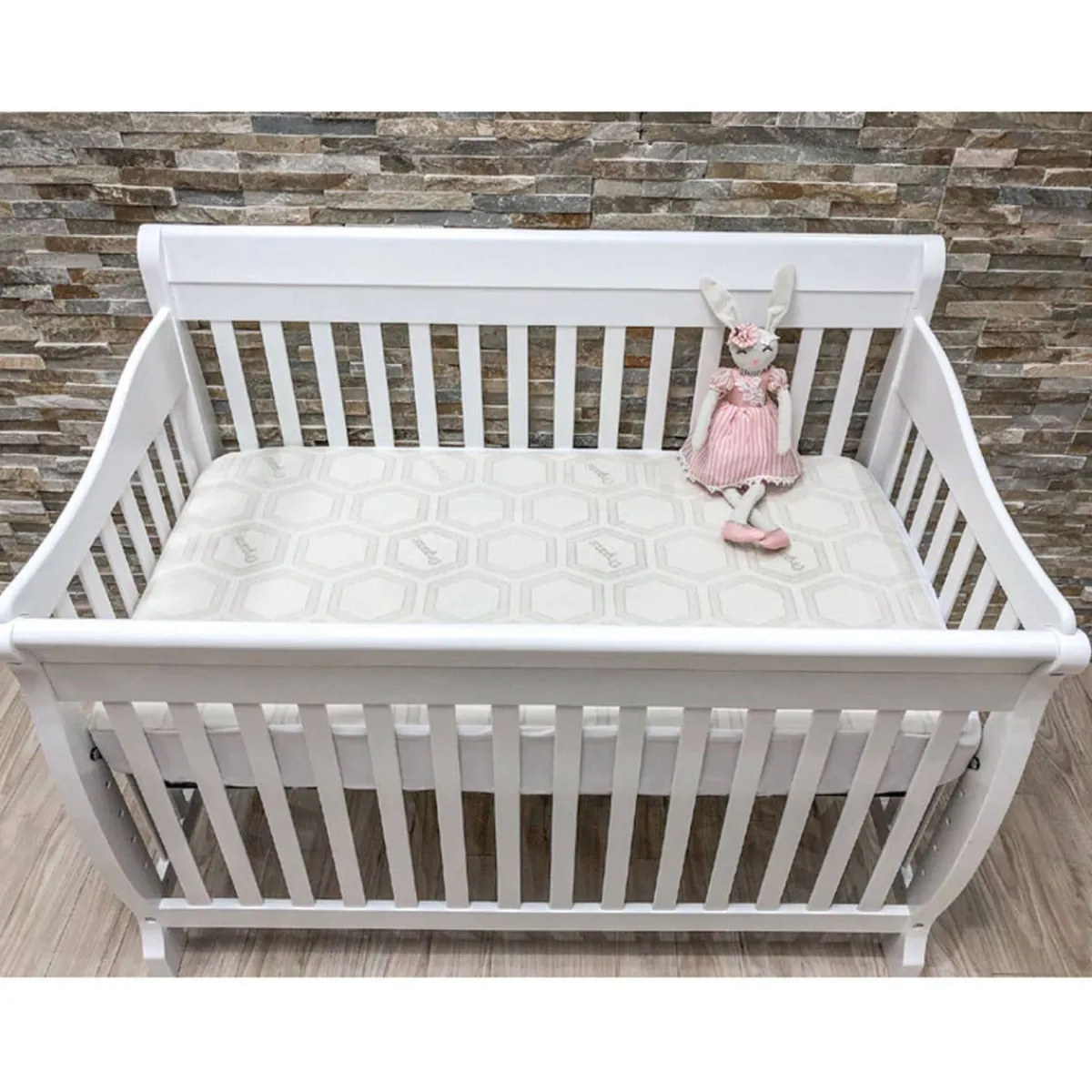 Crib Mattress Protection-Simmons OOPS Organic Plus Crib Mattress Protector