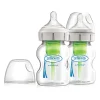 Baby Bottle Sets|Glass Baby Bottles-Dr. Brown's Options+ Wide Neck Glass Bottle (5 oz, 2 Pack)