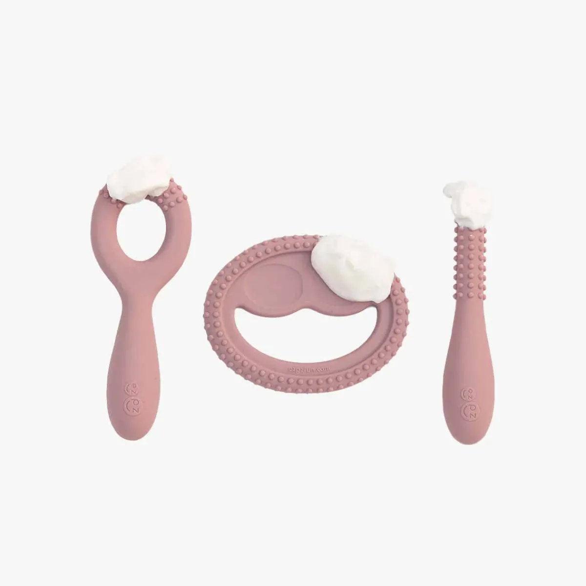 Teethers|Pacifiers + Clips-Ez Pz Oral Development Tools (3 Pack)