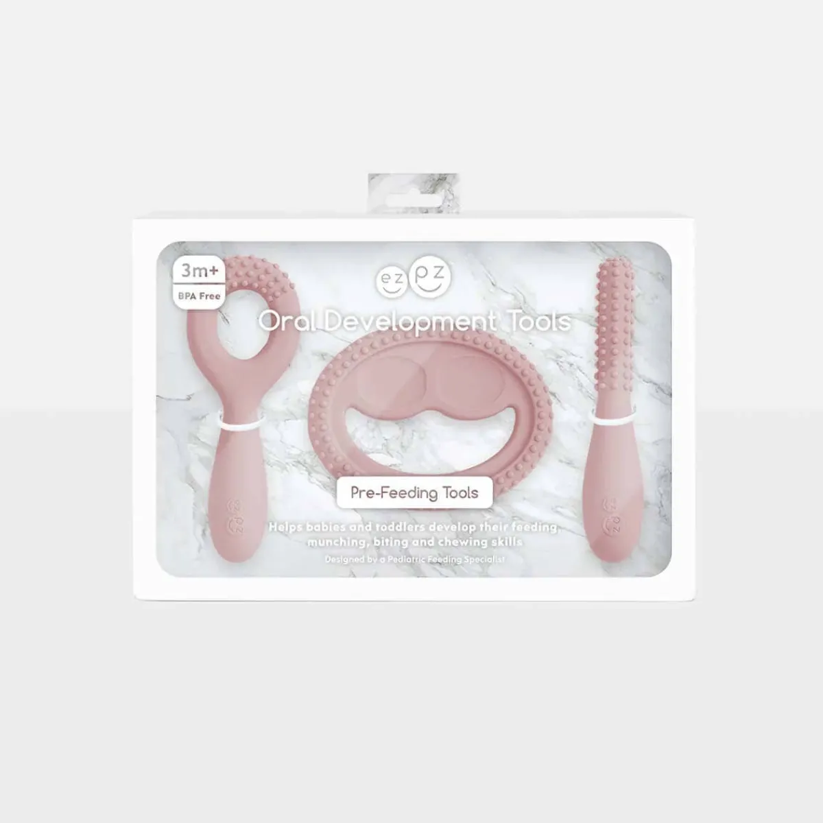 Teethers|Pacifiers + Clips-Ez Pz Oral Development Tools (3 Pack)
