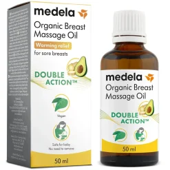 Nipple Cream-Medela Organic Breast Massage Oil