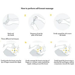 Nipple Cream-Medela Organic Breast Massage Oil
