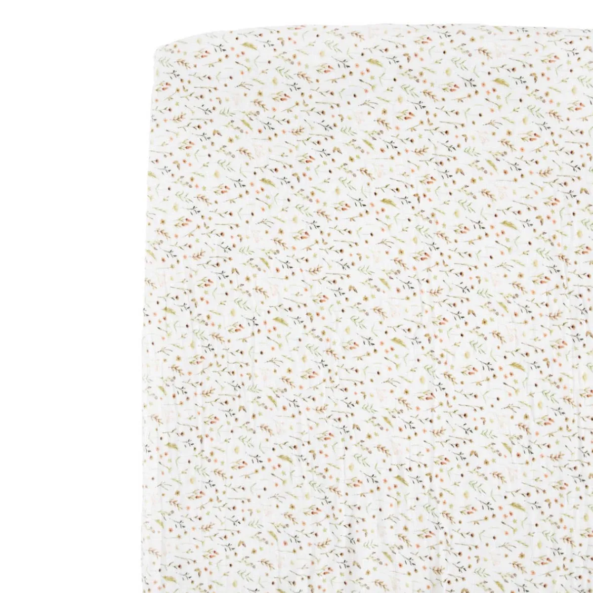 Crib Fitted Sheets-Little Unicorn Organic Cotton Muslin Crib Sheet