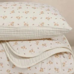 Kids Bedding|Crib Quilts-Oilo Organic Cotton Muslin Sham
