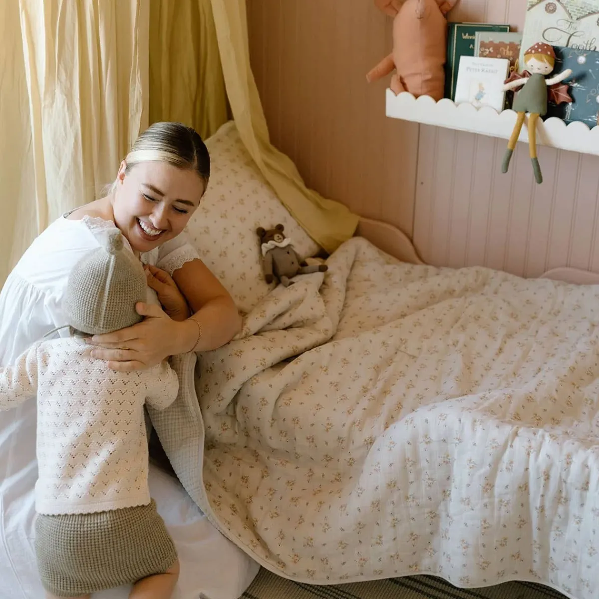 Kids Bedding|Crib Quilts-Oilo Organic Cotton Muslin Sham