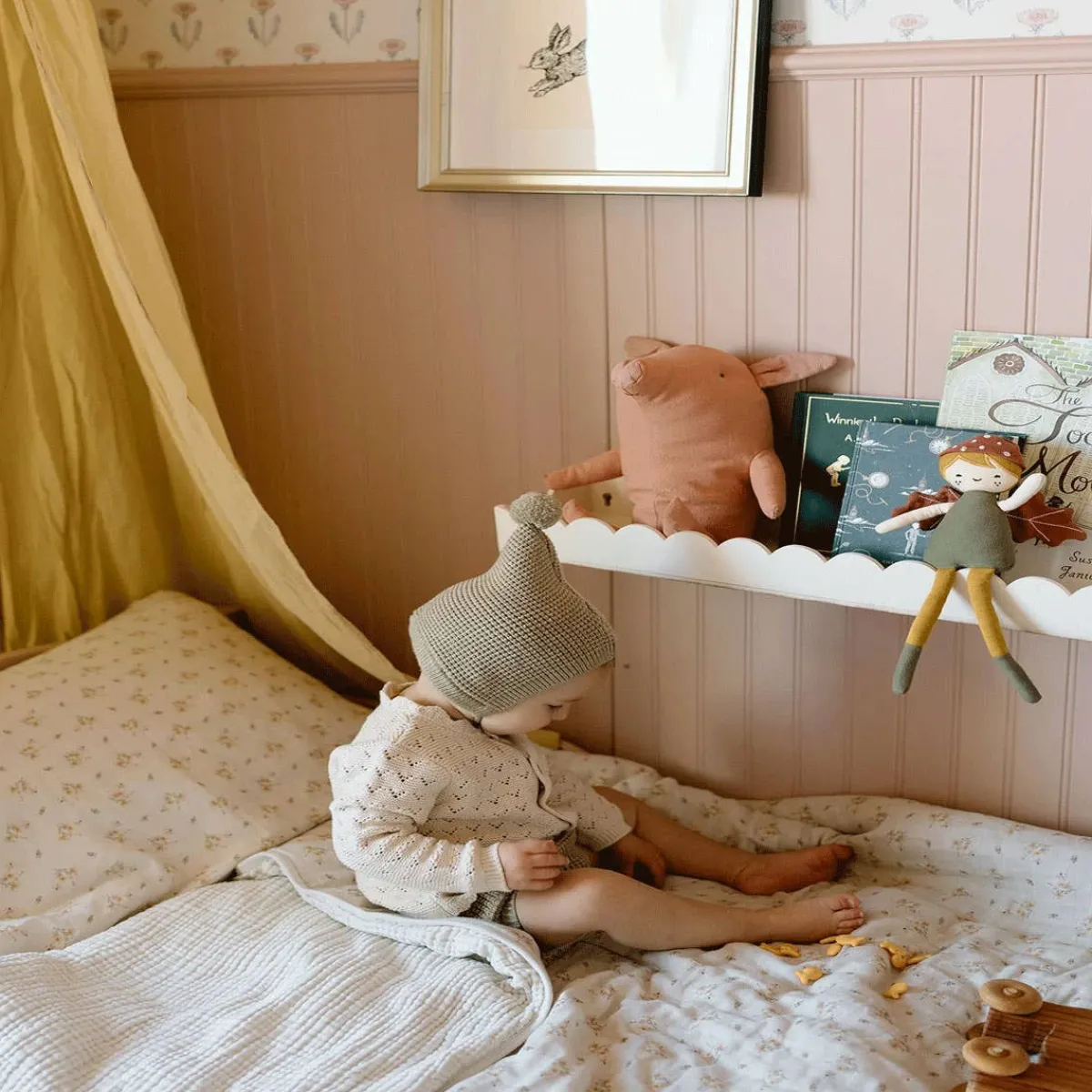 Kids Bedding|Crib Quilts-Oilo Organic Cotton Muslin Sham