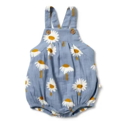 Rompers-Wilson + Frenchy Organic Crinkle Bodysuit