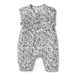 Rompers-Wilson + Frenchy Organic Crinkle Growsuit