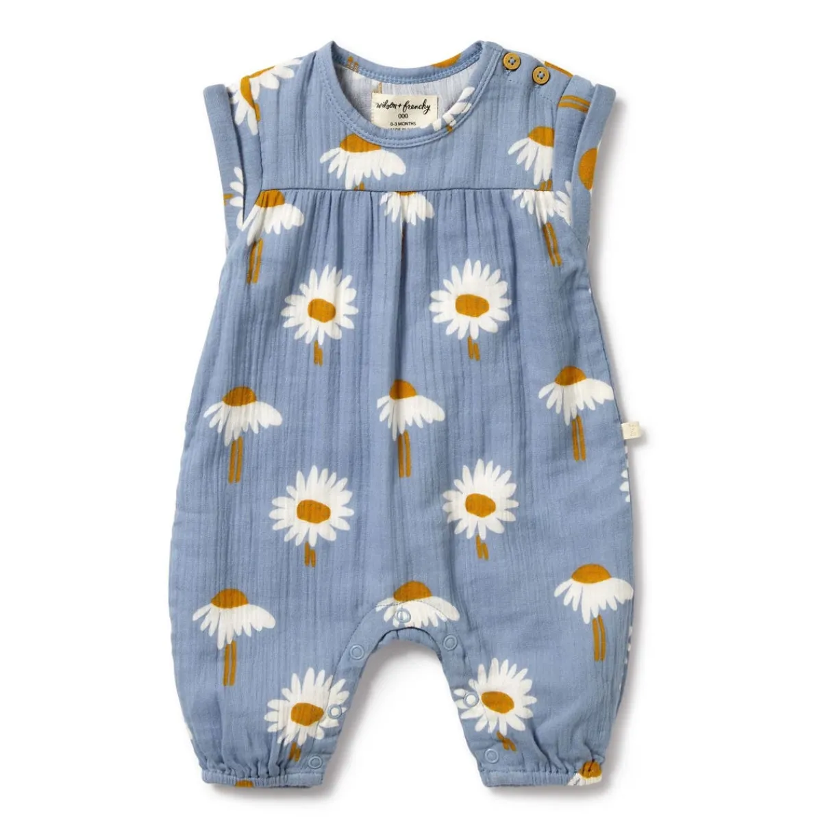 Rompers-Wilson + Frenchy Organic Crinkle Jumpsuit