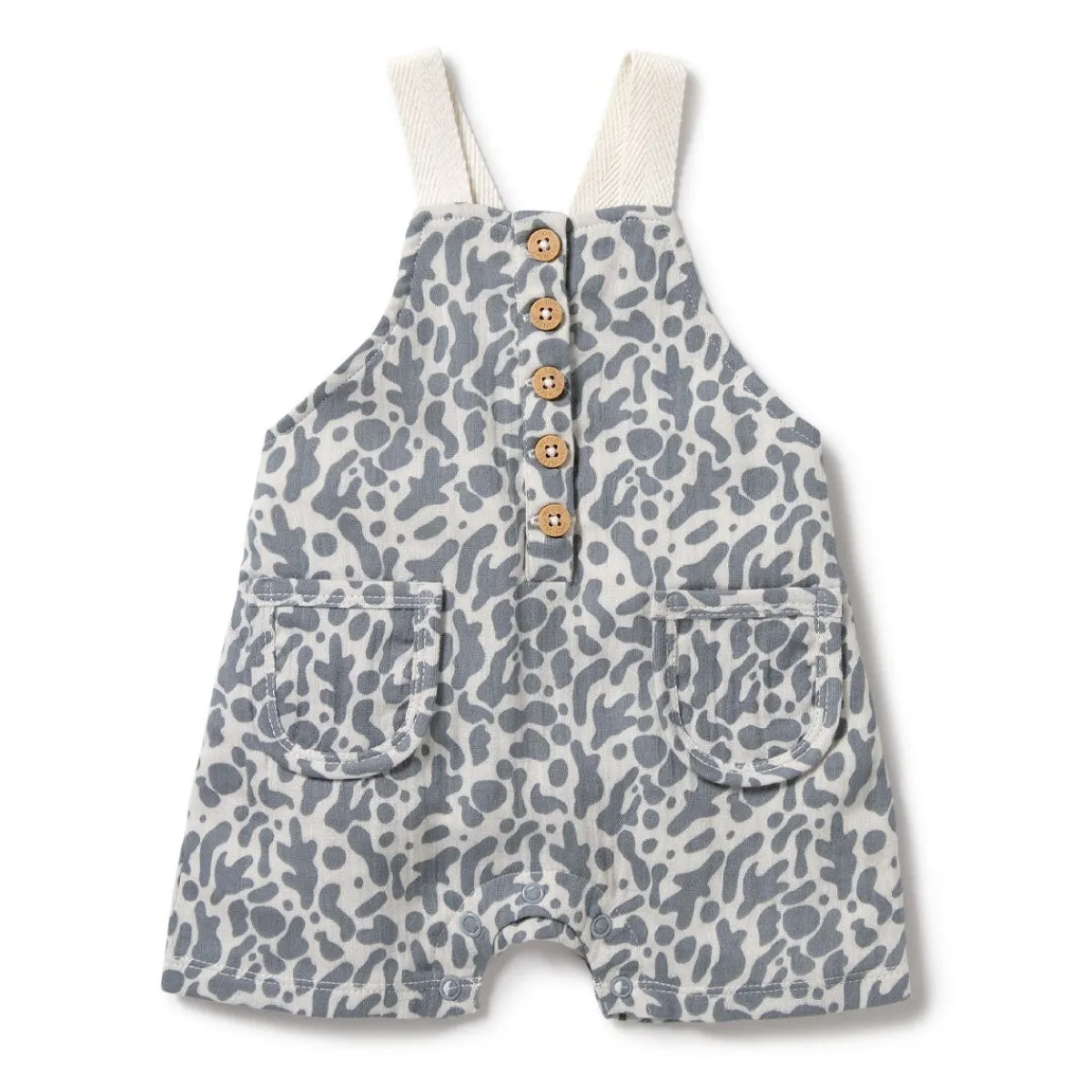 Rompers-Wilson + Frenchy Organic Crinkle Overall