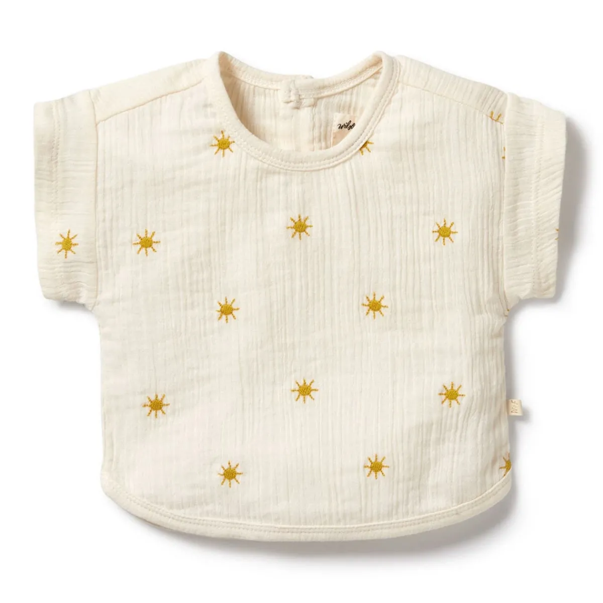 Tops + Tees-Wilson + Frenchy Organic Crinkle Tee