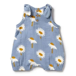 Rompers-Wilson + Frenchy Organic Crinkle Tie Playsuit