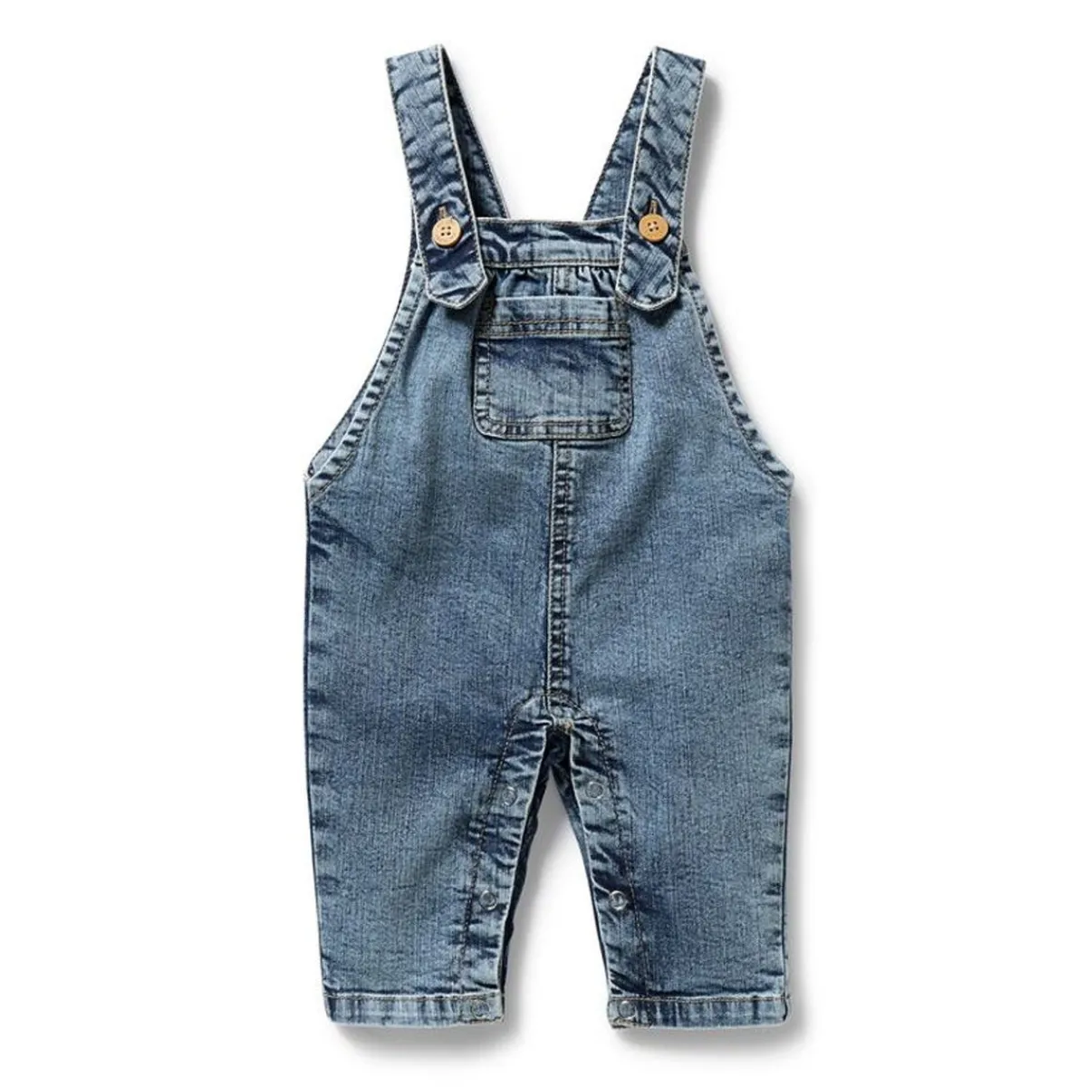 Pants-Wilson + Frenchy Organic Denim Overall