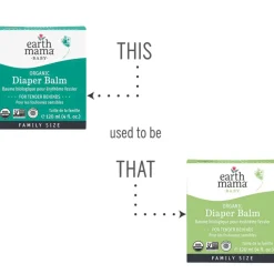Baby Medical|Diaper Cream-Earth Mama Organics Organic Diaper Balm (120 mL)