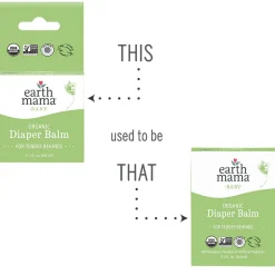 Baby Medical|Diaper Cream-Earth Mama Organics Organic Diaper Balm (60 mL)
