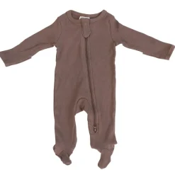 Onesies|Sleepers-Mebie Baby Organic Footed Zipper One-Piece