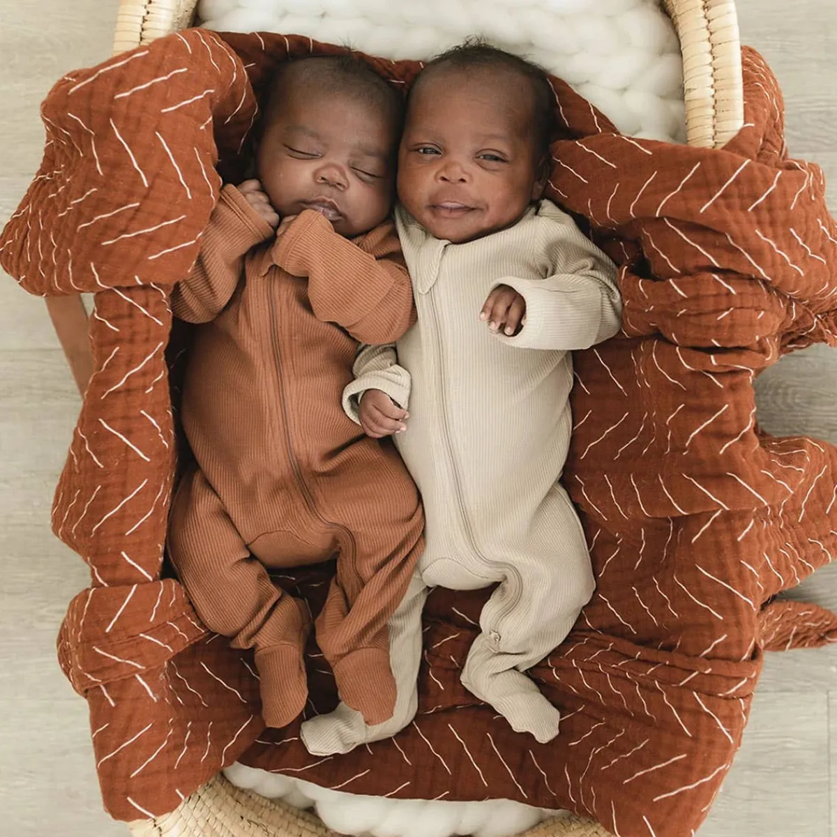 Onesies|Sleepers-Mebie Baby Organic Footed Zipper One-Piece