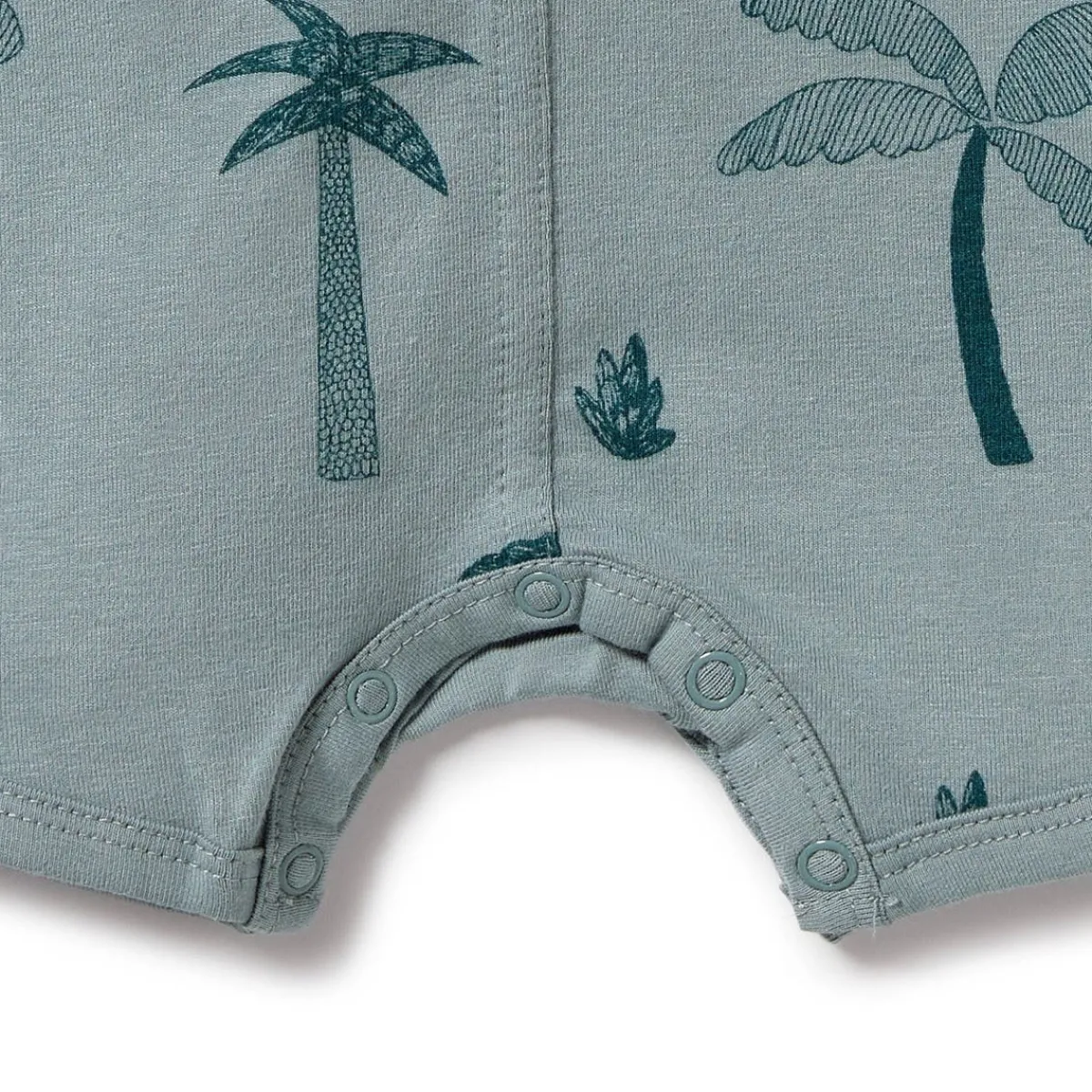 Rompers-Wilson + Frenchy Organic Henley Growsuit