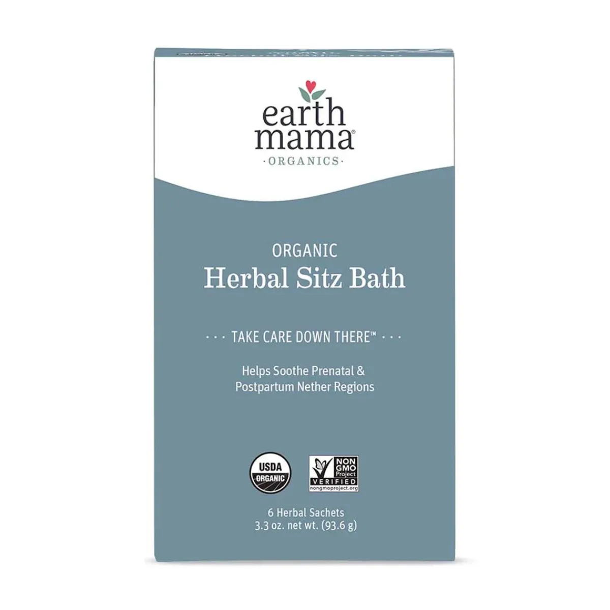 Post-Partum Underwear + Pads|Perineal Care-Earth Mama Organics Organic Herbal Sitz Bath (94g)