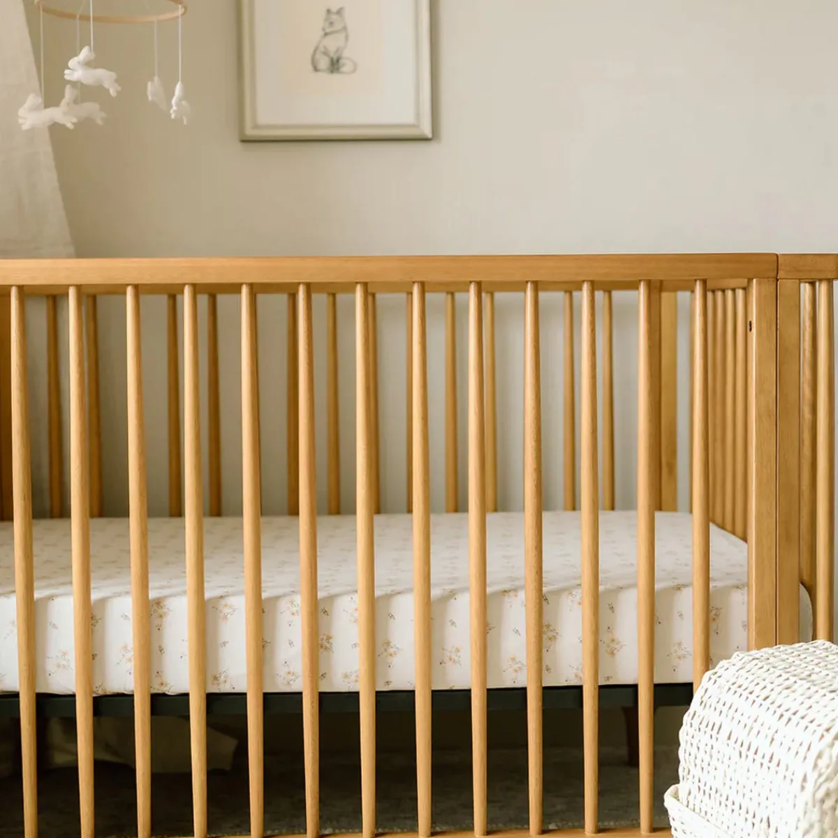 Crib Fitted Sheets-Oilo Organic Jersey Crib Sheet