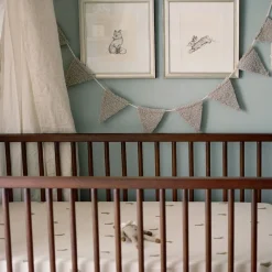 Crib Fitted Sheets-Oilo Organic Jersey Crib Sheet