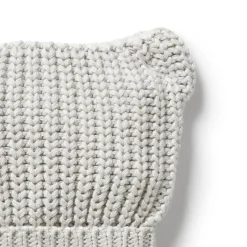 Winter Hats-Wilson + Frenchy Organic Knitted Bear Hat