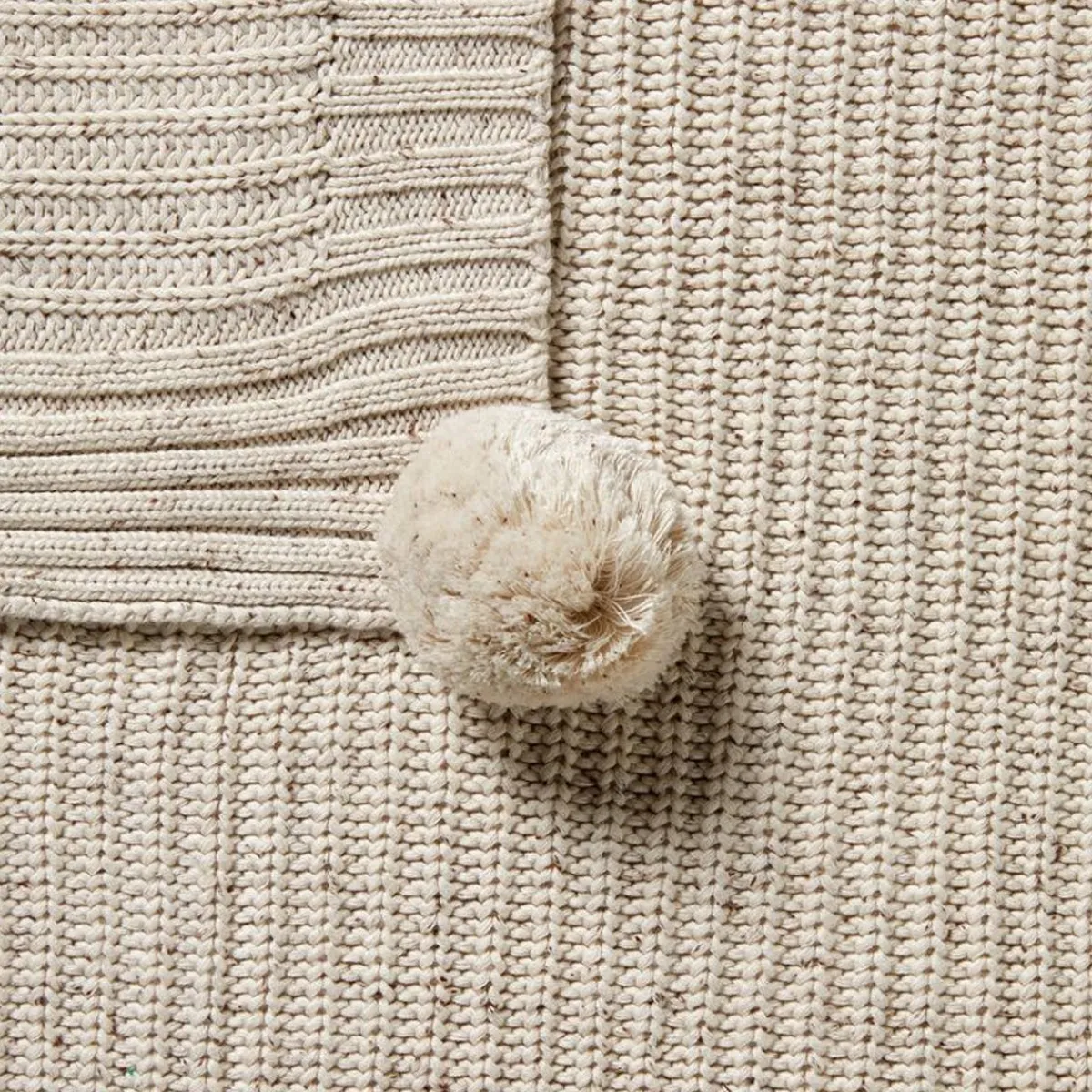 Blankets-Wilson + Frenchy Organic Knitted Blanket