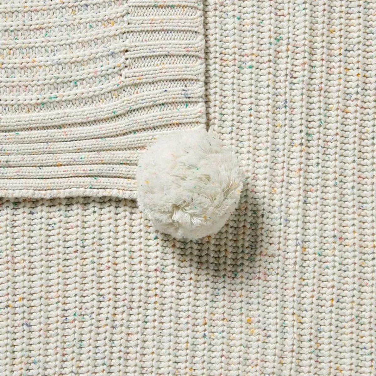 Blankets-Wilson + Frenchy Organic Knitted Blanket