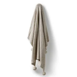 Blankets-Wilson + Frenchy Organic Knitted Blanket