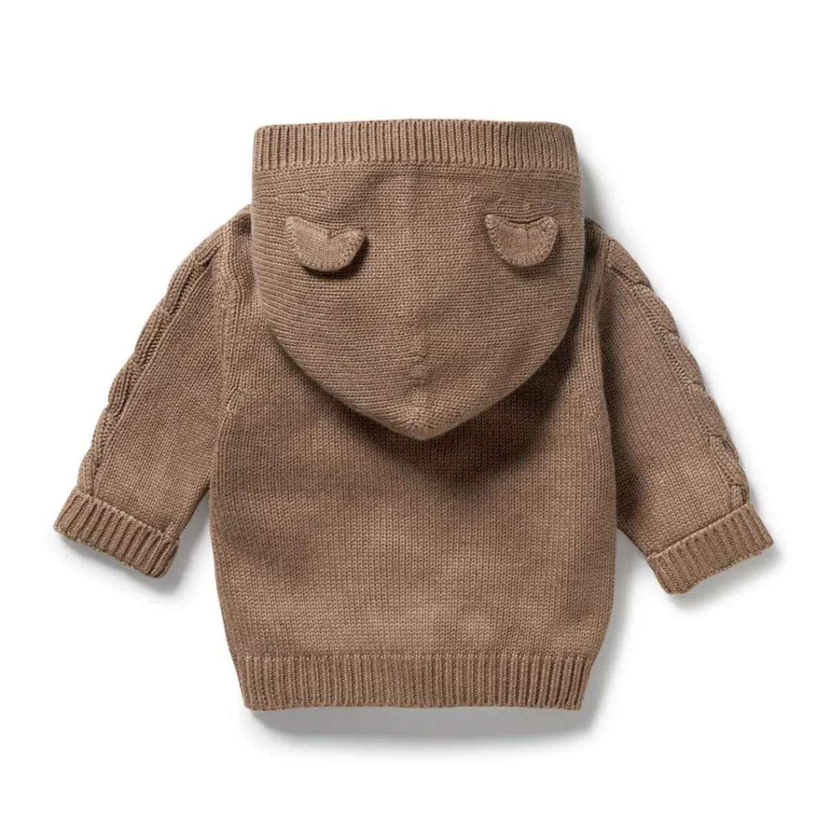 Sweaters + Jackets-Wilson + Frenchy Organic Knitted Cable Jacket