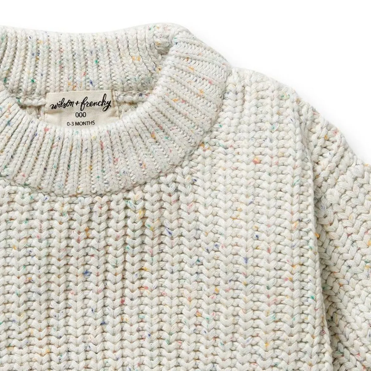 Sweaters + Jackets-Wilson + Frenchy Organic Knitted Jumper