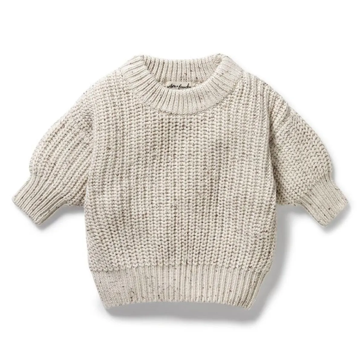 Sweaters + Jackets-Wilson + Frenchy Organic Knitted Jumper