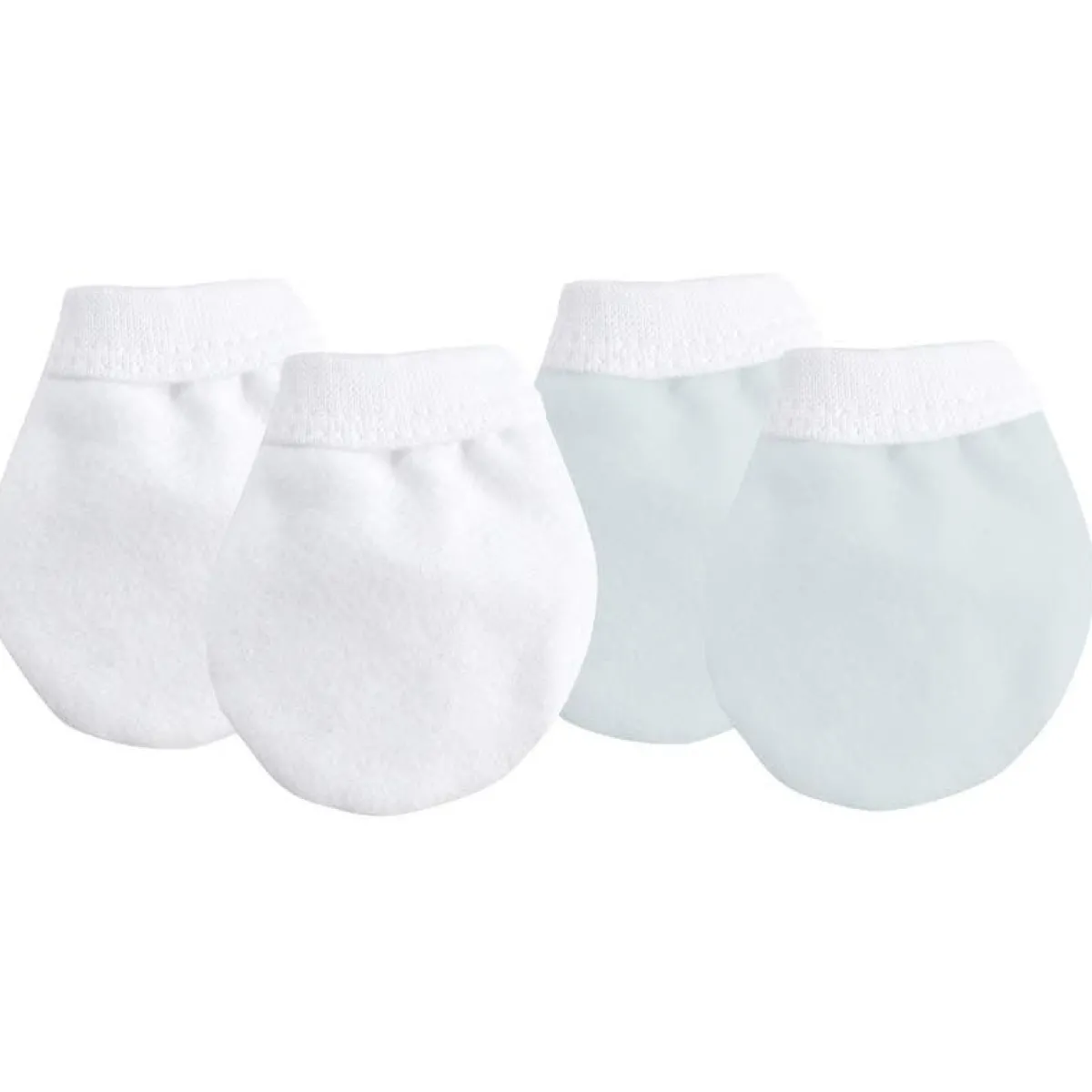 Infant Scratch Mitts-Kushies Organic Mittens - Jersey