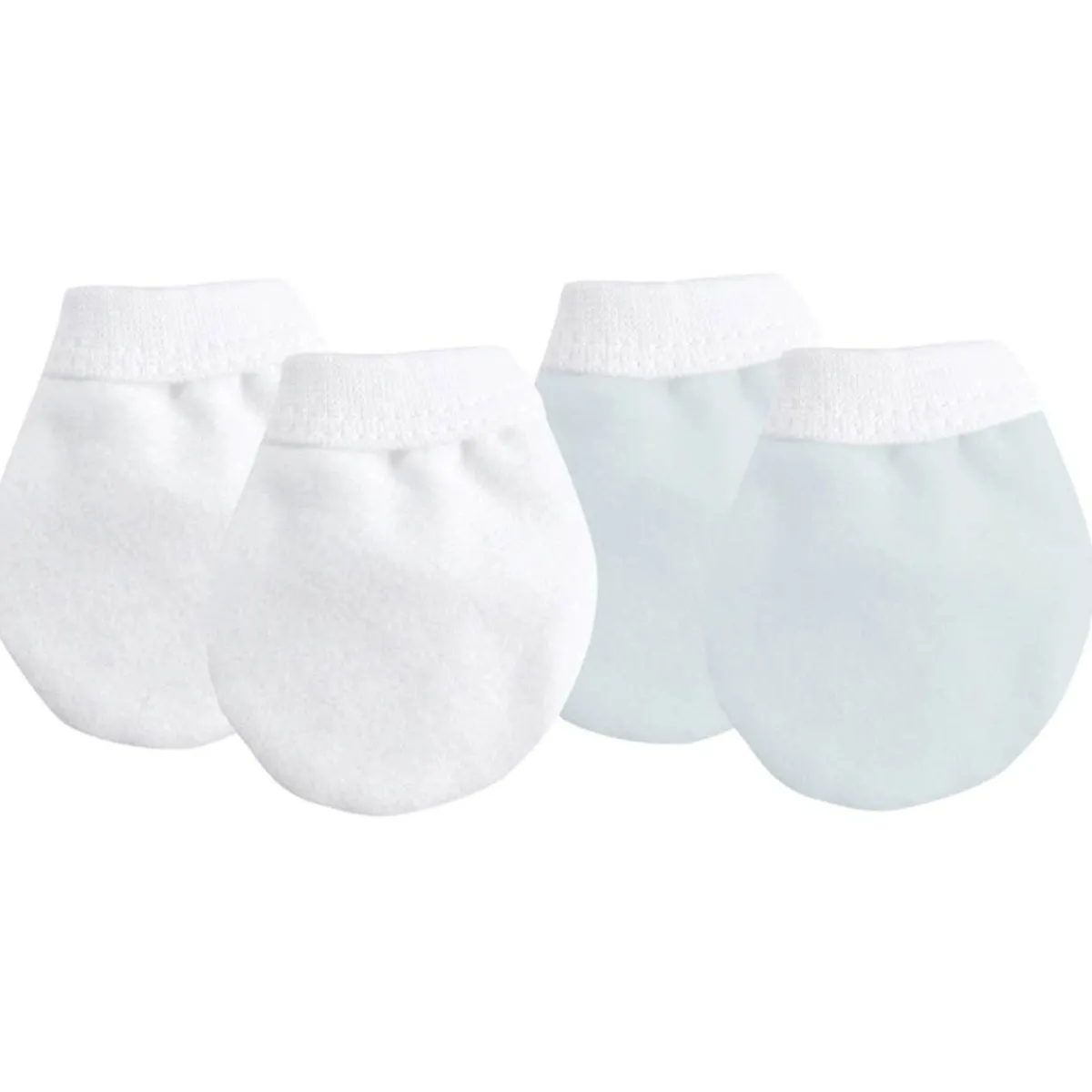 Infant Scratch Mitts-Kushies Organic Mittens - Jersey