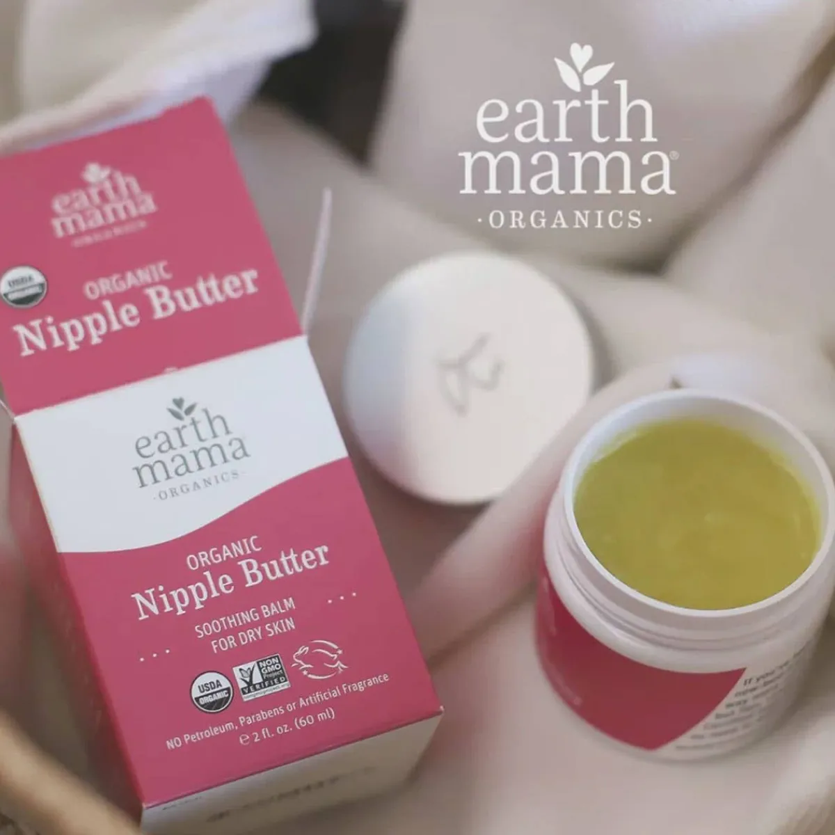 Nipple Cream-Earth Mama Organics Organic Nipple Butter