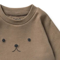 Tops + Tees-Wilson + Frenchy Organic Rib Long Sleeved Top