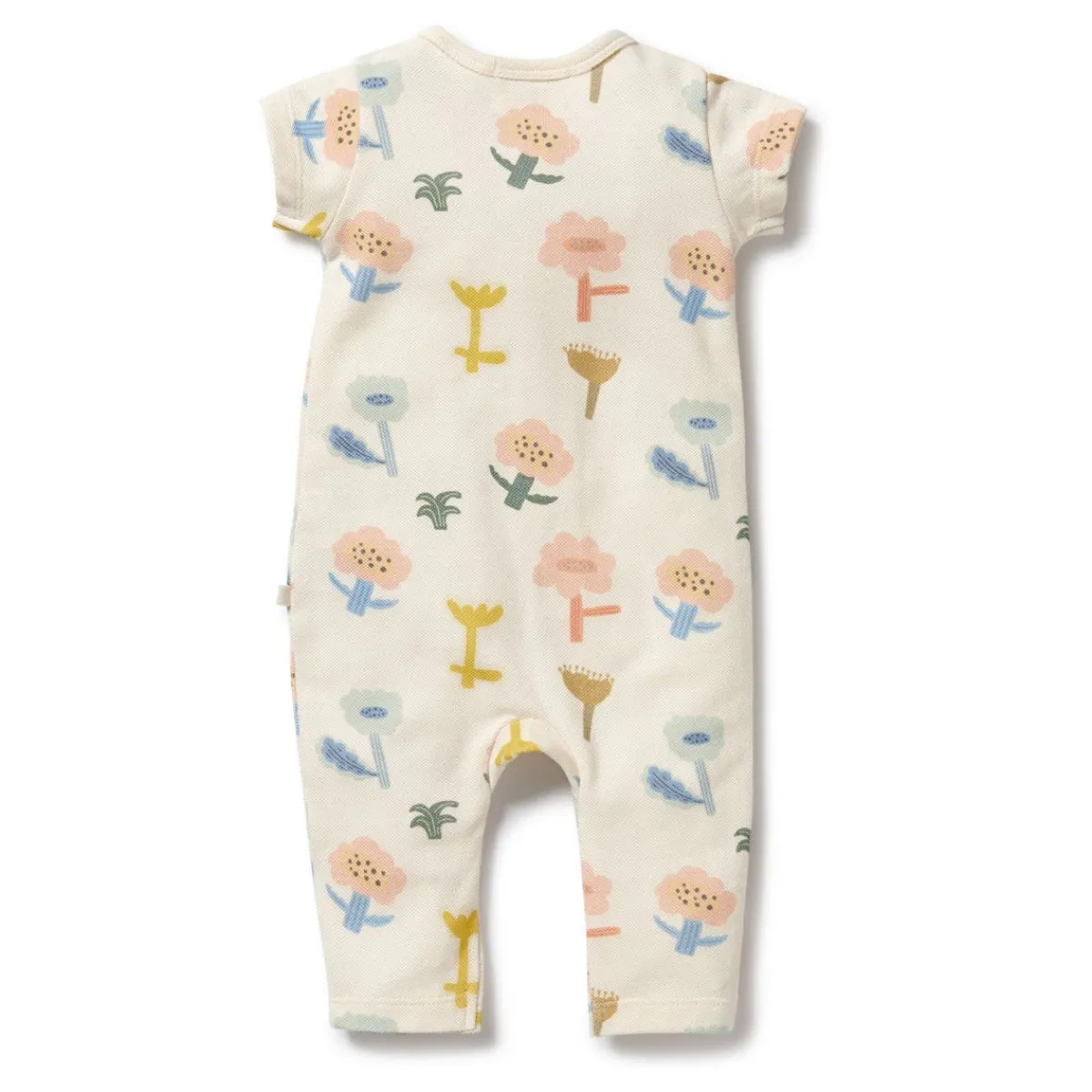 Onesies|Sleepers-Wilson + Frenchy Organic Ruffle Zipsuit